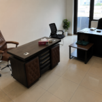 Executive Office Desk with Side Storage