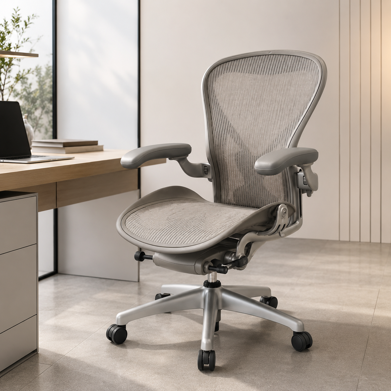 250669ec-b8ad-435b-a259-a8636c43b55a AeroFlex Executive Mesh Chair - Image 1