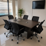 6-Seater Conference Table with Chairs - Image 4