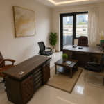 Executive Office Desk with Side Storage - Image 2