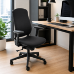 ErgoFlex Black Office Chair - Image 3