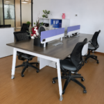 4-Seater Modular Office Workstation Desk