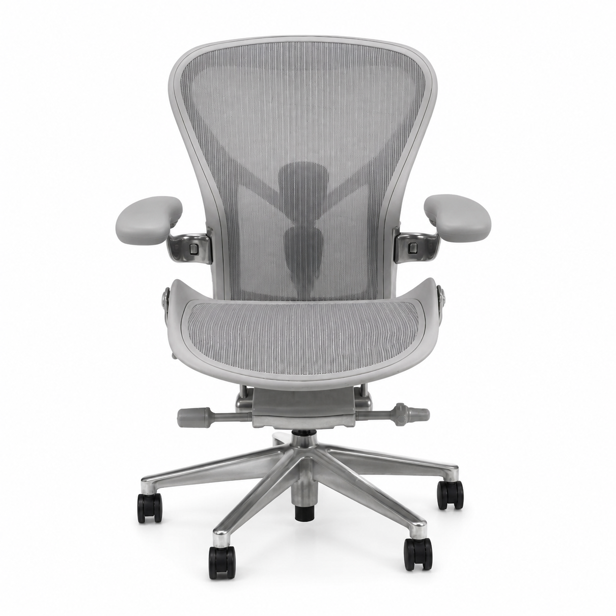 7dd932fb-4059-4ca4-bfdc-1a2d39779b6b Grey Ergonomic Office Chair - Image 1