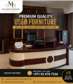 Luxury Office Desk with Cabinet - Image 2