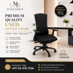 Black Ergonomic Office Chair with Adjustable Armrests - Image 2