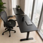 Executive Standing Desk with Mesh Office Chair - Image 3